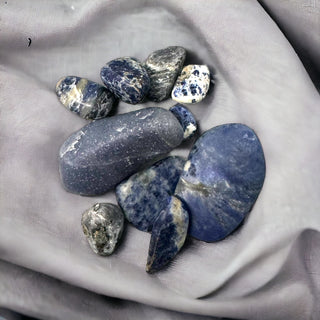 Tumbled Sodalite (1oz = approximately 2 stones)