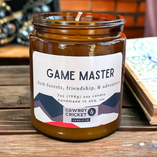 Game Master Soy Candles and Melts - Dark Forests, Friendship, & Adventure