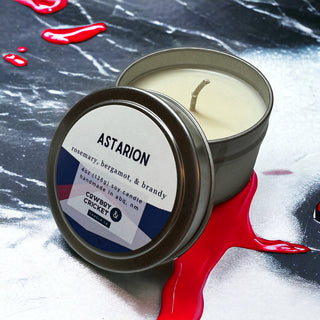 Astarion Soy Candles and Melts - Rosemary, Bergamot, & Brandy - Dungeon Adventure Inspired