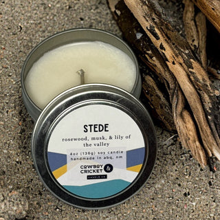 Stede Soy Candles and Melts - Rosewood, Musk, & Lily of the Valley - Pirate Inspired
