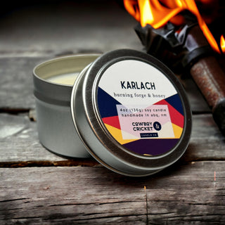 Karlach Soy Candles and Melts - Burning Forge & Honey - Dungeon Adventure Inspired