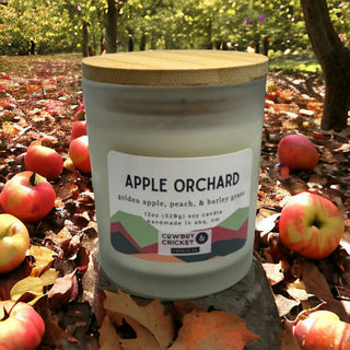 Apple Orchard Candles and Melts - Apple, Peach, & Barley Grass