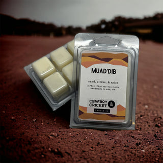 Muad'Dib Soy Candles and Melts - Sand, Citrus, & Spice