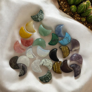 Tumbled Crescent Stones