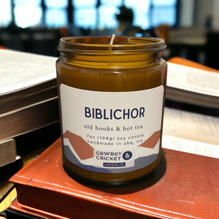 Biblichor Soy Candles and Melts - Old Books & Hot Tea - Book Lover Inspired