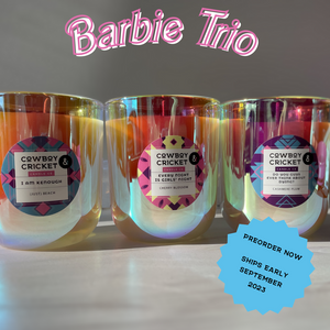 SHIPPING NOW - Barbie Candle Trio