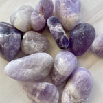 Load image into Gallery viewer, Tumbled Amethyst (1oz = approximately 2 stones)
