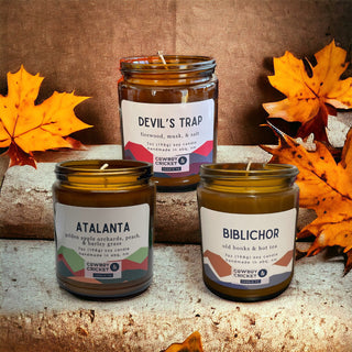 Fall Scents Candle Bundle/Gift Set (Three 7oz Jars)
