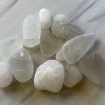 Load image into Gallery viewer, Tumbled White Quartz (1oz = approximately 2 stones)
